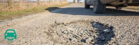 Protect your car from potholes resulting in dented alloys